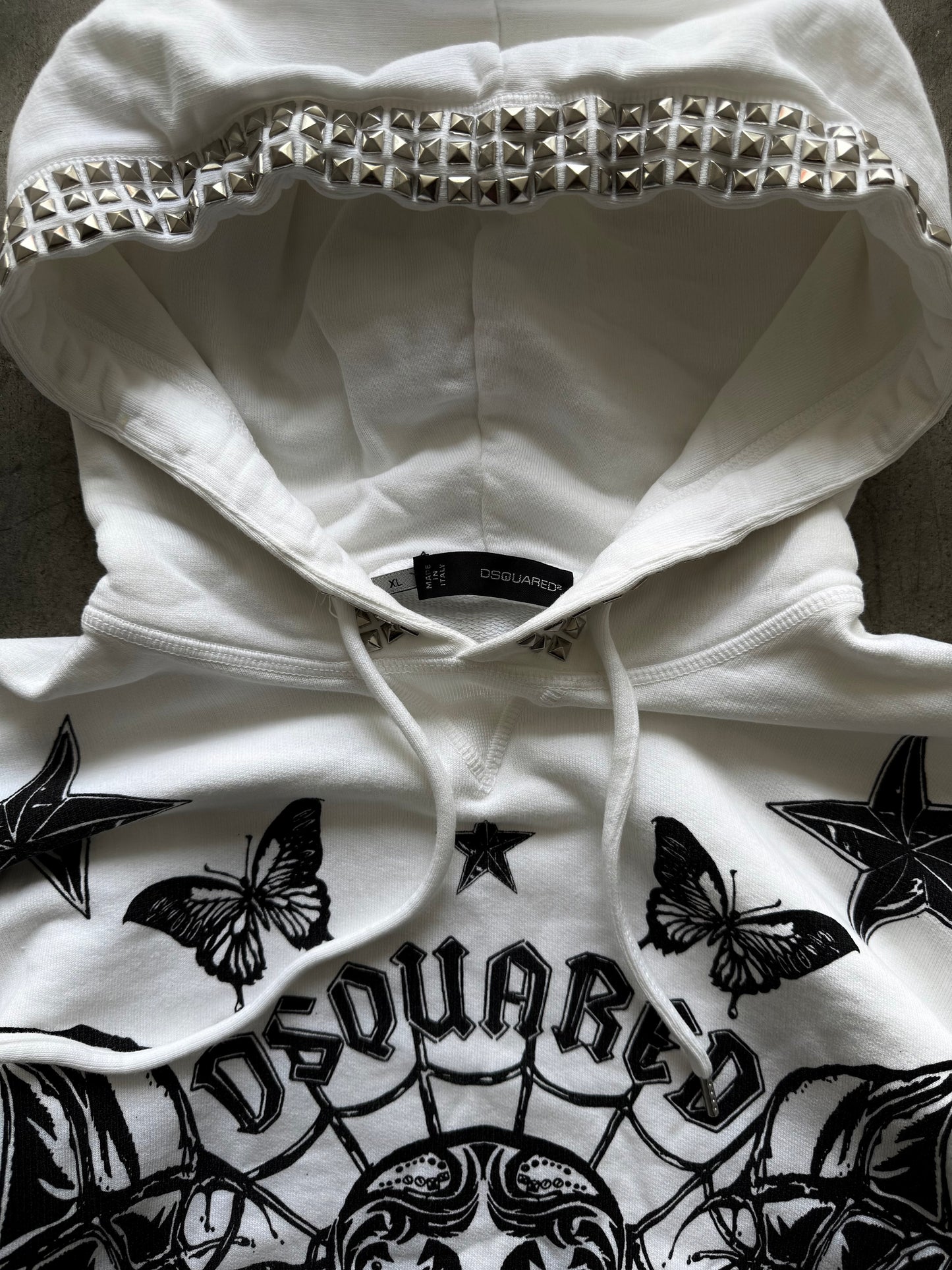 2000’s Dsquared2 Studded Sweatshirt