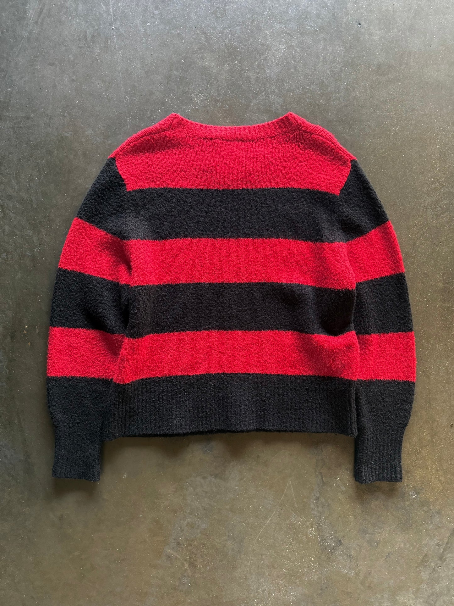 2000’s Essentiel Antwerp Striped Knit Sweatshirt