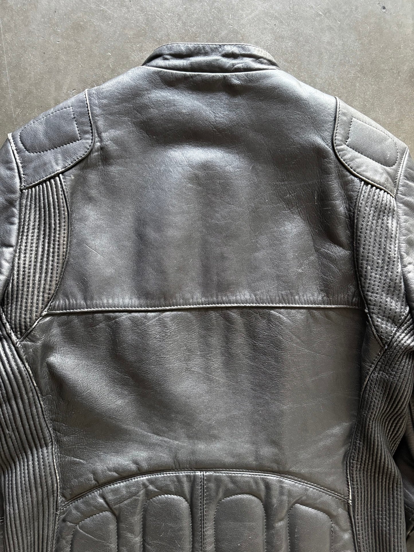 90’s Steinmark German Biker Leather Jacket