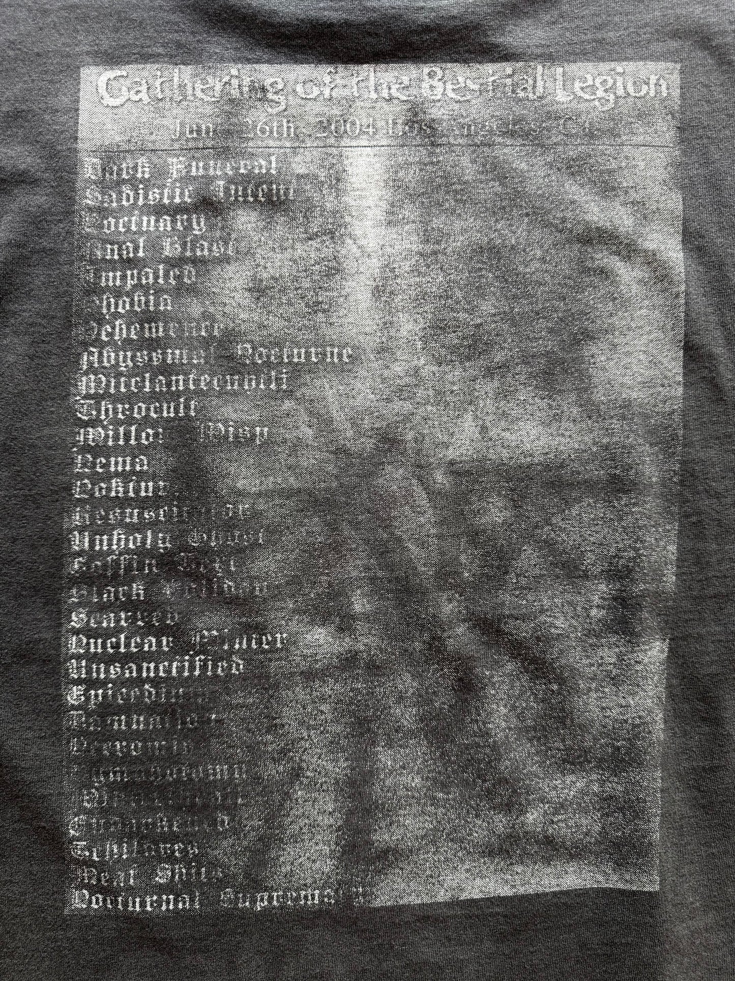 2000’s Gathering Of The Beastial Legion Shirt