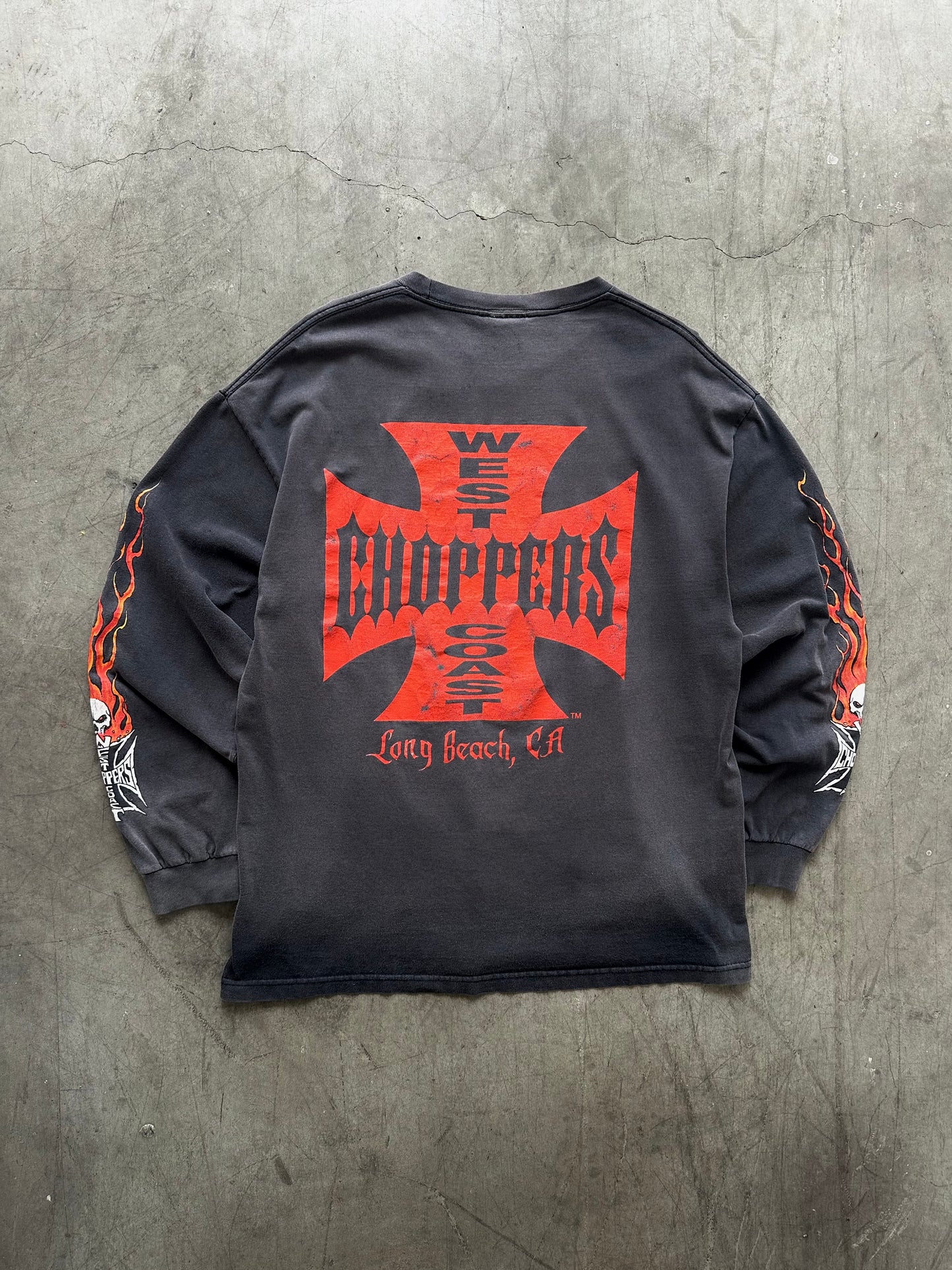 2000’s Sunfaded West Coast Choppers CFL L/S Shirt