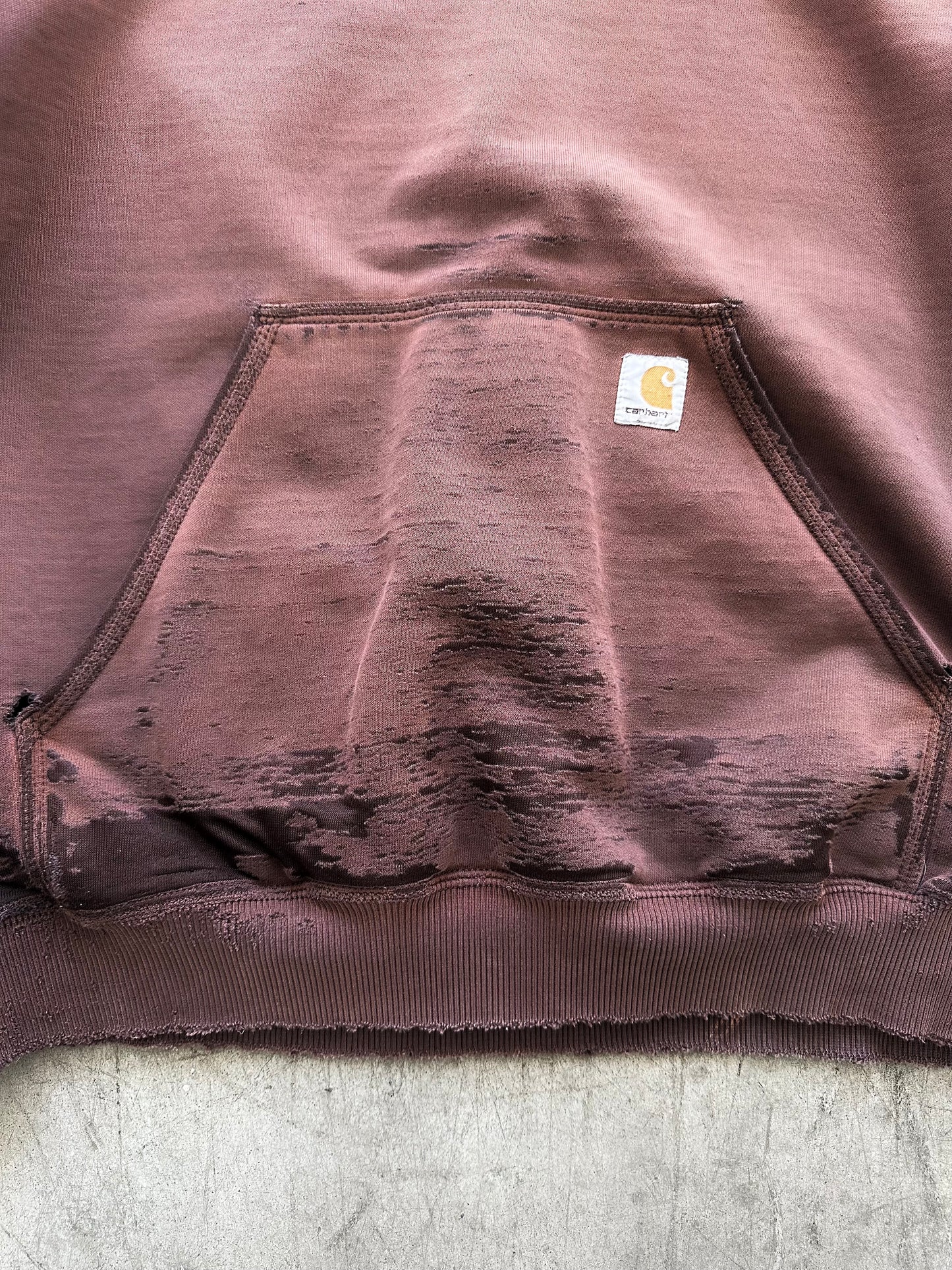 2000’s Thrashed & Sunfaded Carhartt Sweatshirt