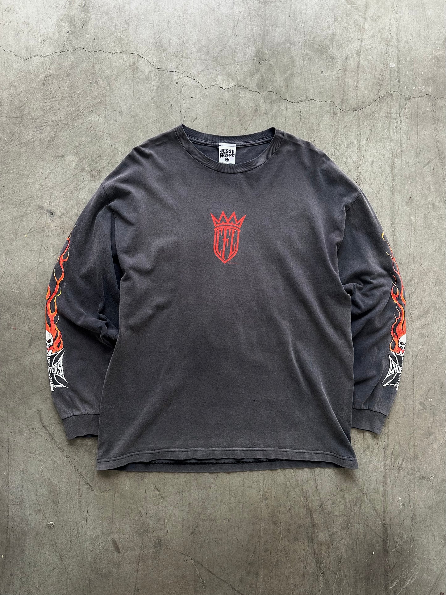 2000’s Sunfaded West Coast Choppers CFL L/S Shirt