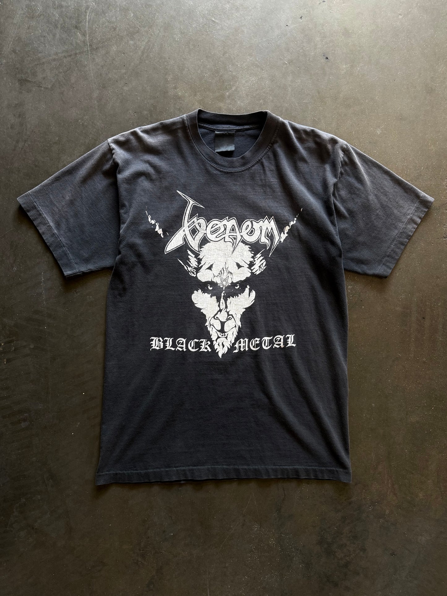 90’s Faded Venom Black Metal Band Tee