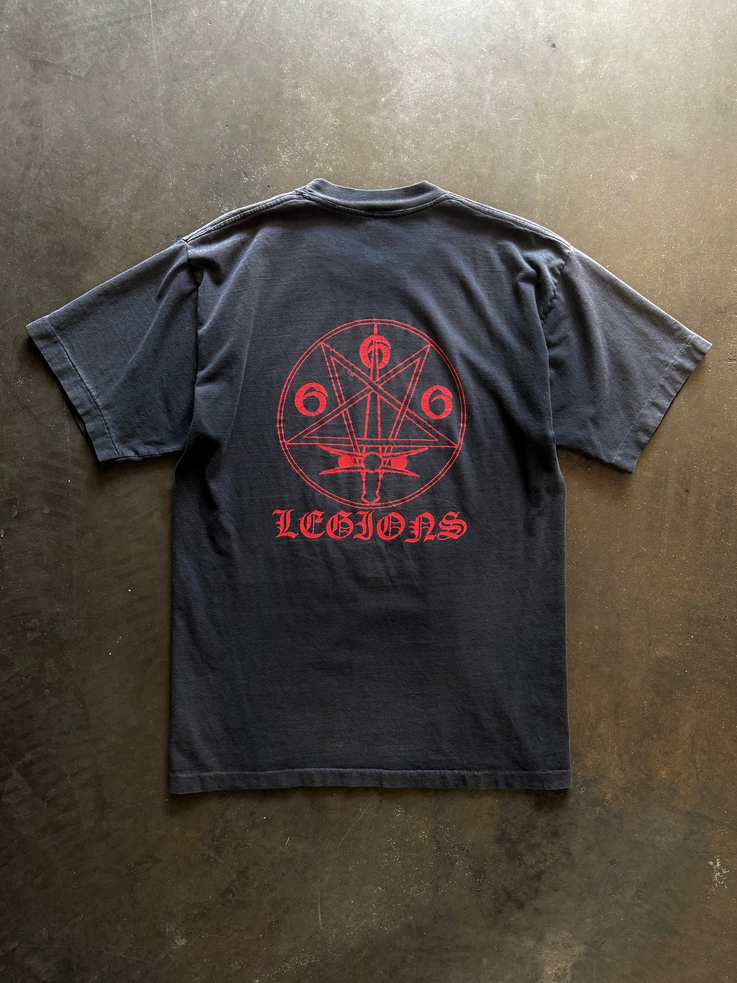 90’s Faded Venom Black Metal Band Tee