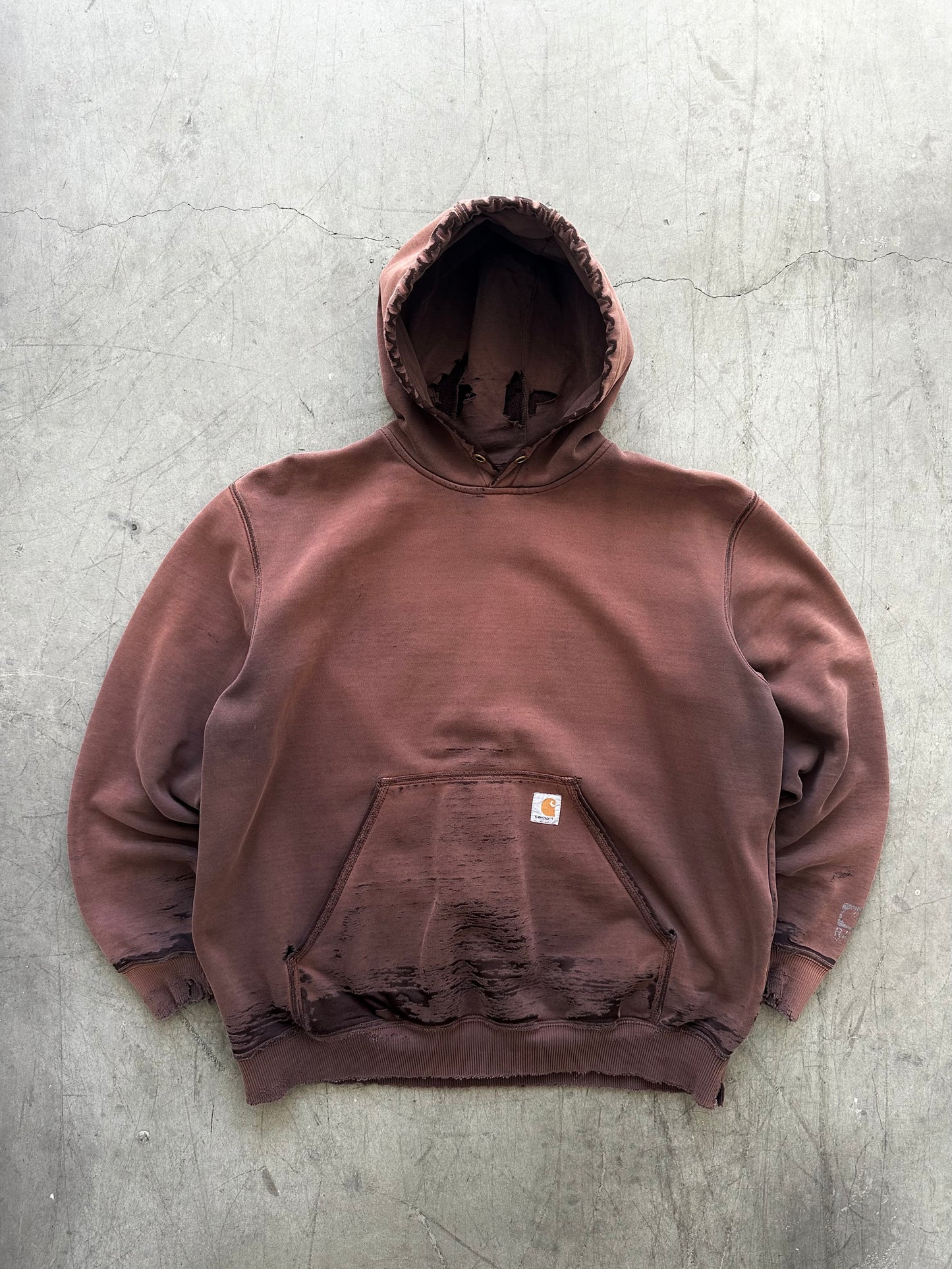 2000’s Thrashed & Sunfaded Carhartt Sweatshirt
