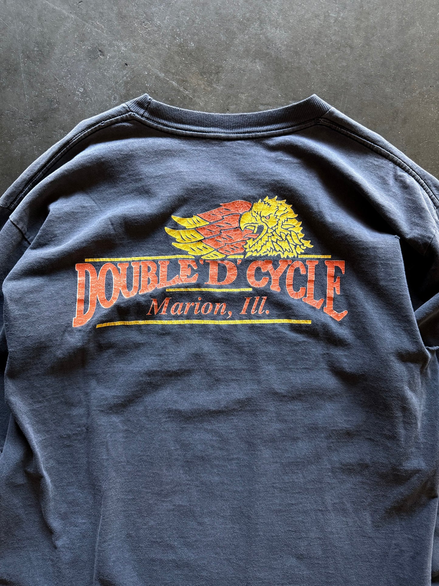 2000’s Sunfaded Flaming Cross LS Shirt