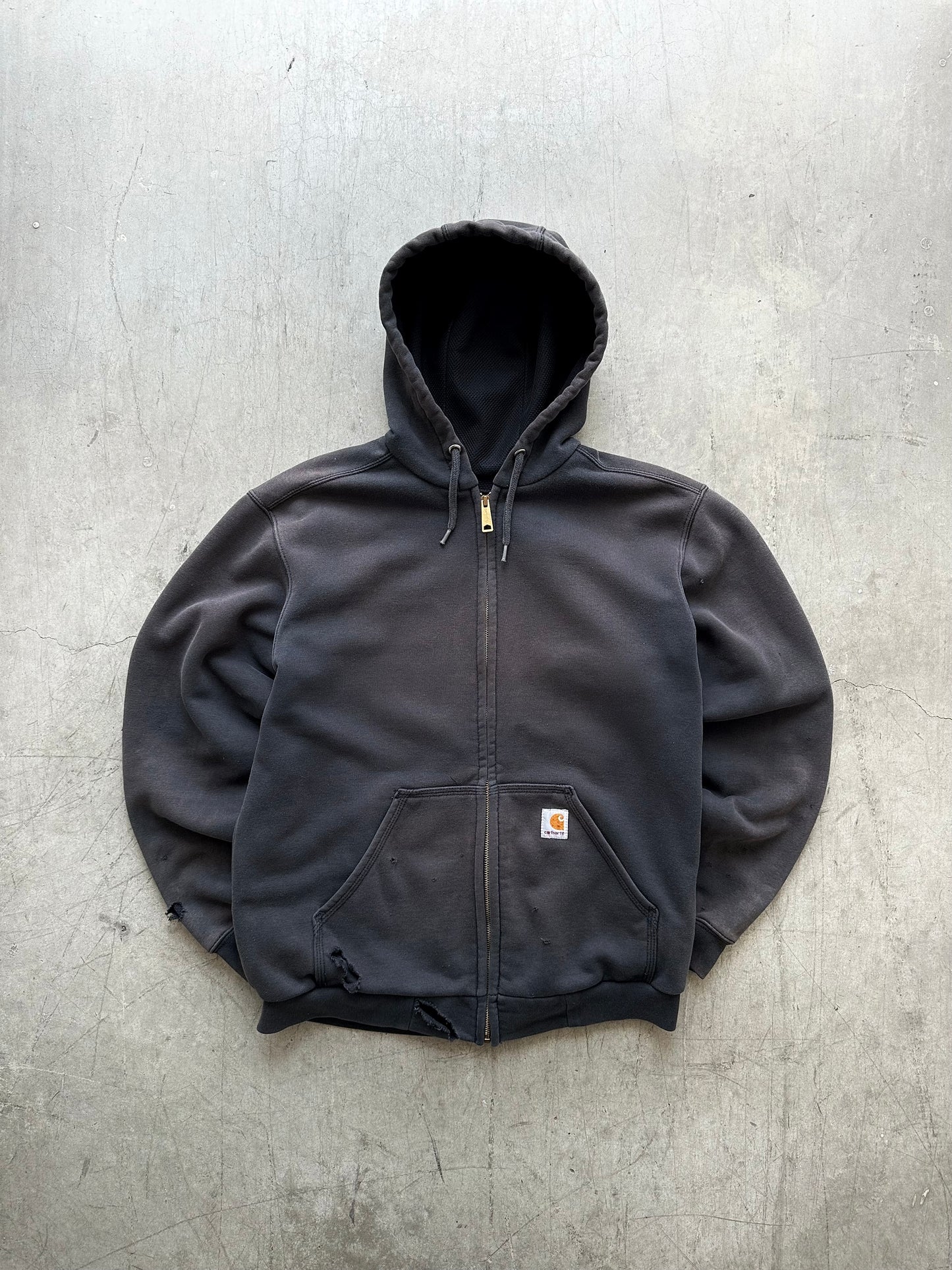 2000’s Carhartt Thrashed Zip Up Sweatshirt