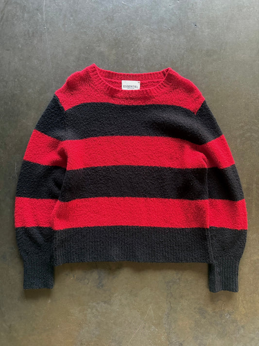 2000’s Essentiel Antwerp Striped Knit Sweatshirt