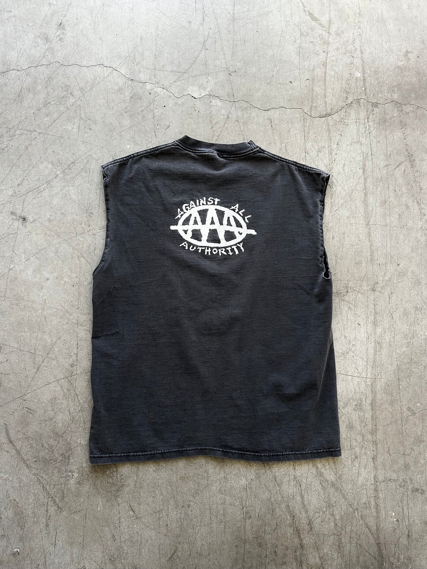 2000’s Against All Authority Sleeveless Band Shirt