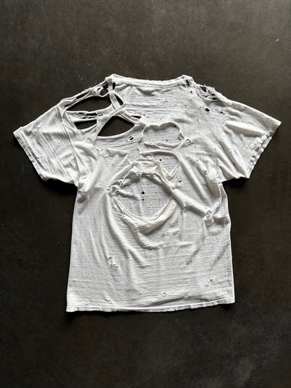 60’s Thrashed Blank White Shirt
