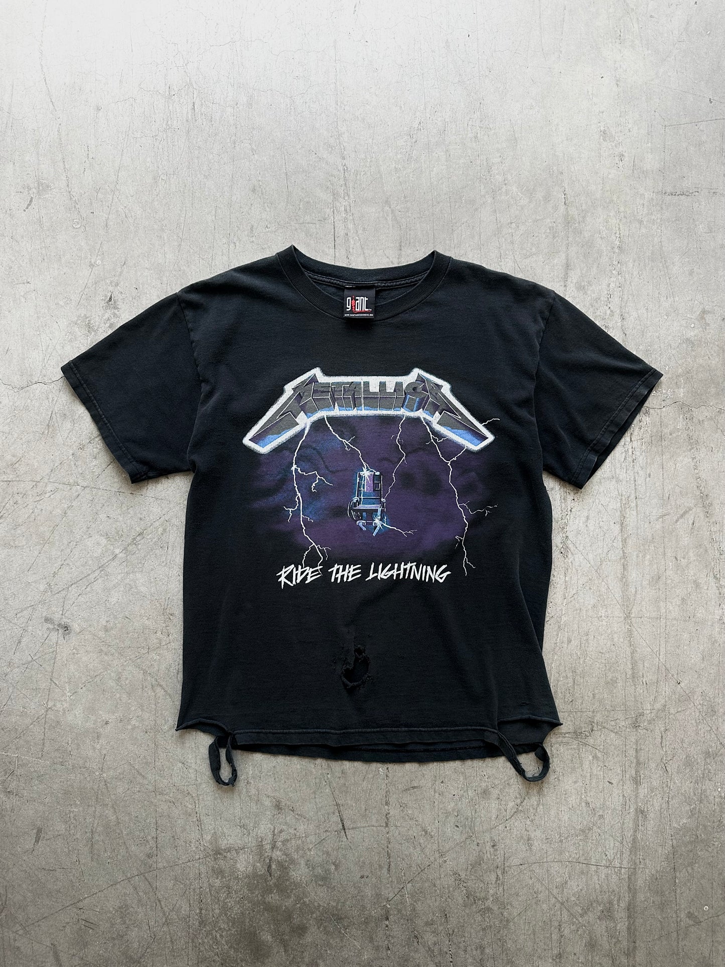 90’s Metallica Ride The Lighting Band Shirt