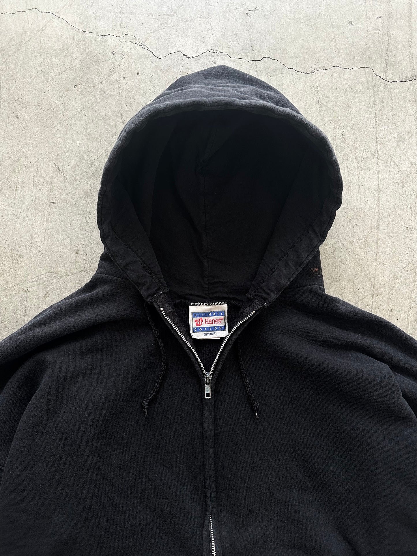 2000’s Hanes Blank Zip Up Sweatshirt