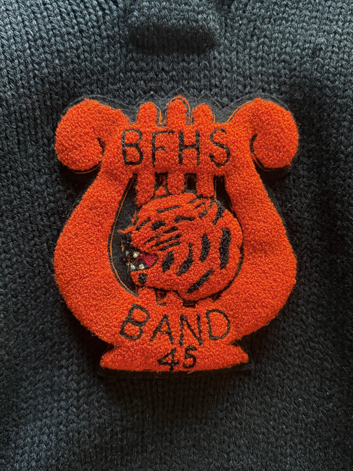 40’s BFHS Band Varsity Wool Sweatshirt