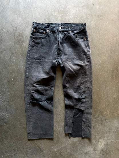 2000’s Thrashed & Repaired Levi’s Jeans