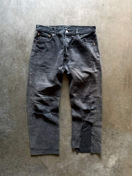2000’s Thrashed & Repaired Levi’s Jeans