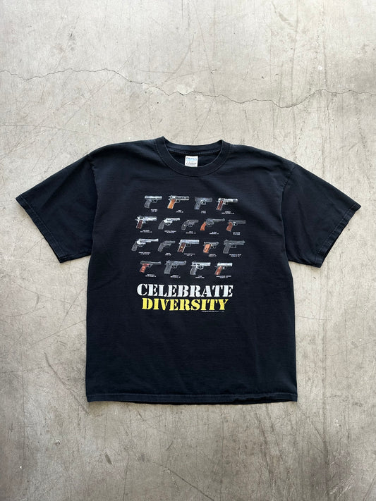 2000’s Celebrate Diversity Handgun Shirt