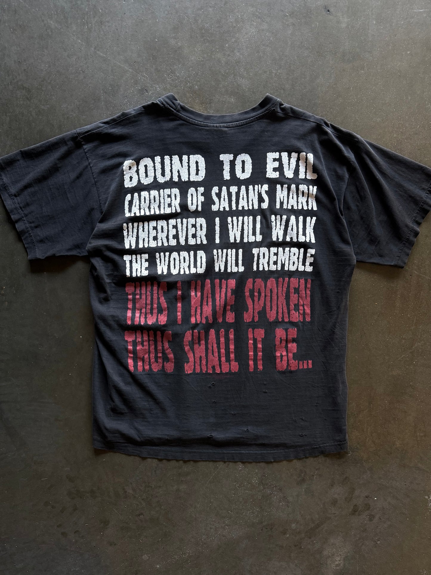 2000’s Dark Funeral ‘Bound To Evil’ Band Shirt