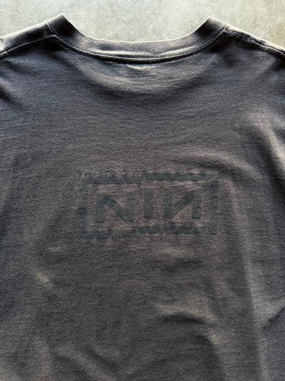 90’s Nine Inch Nails Black On Black Band Shirt