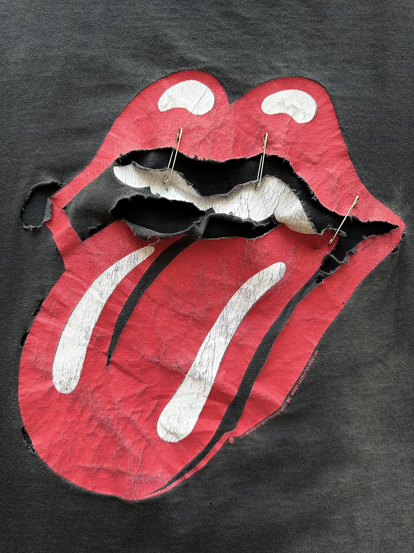 90’s The Rolling Stones Thrashed Band Shirt