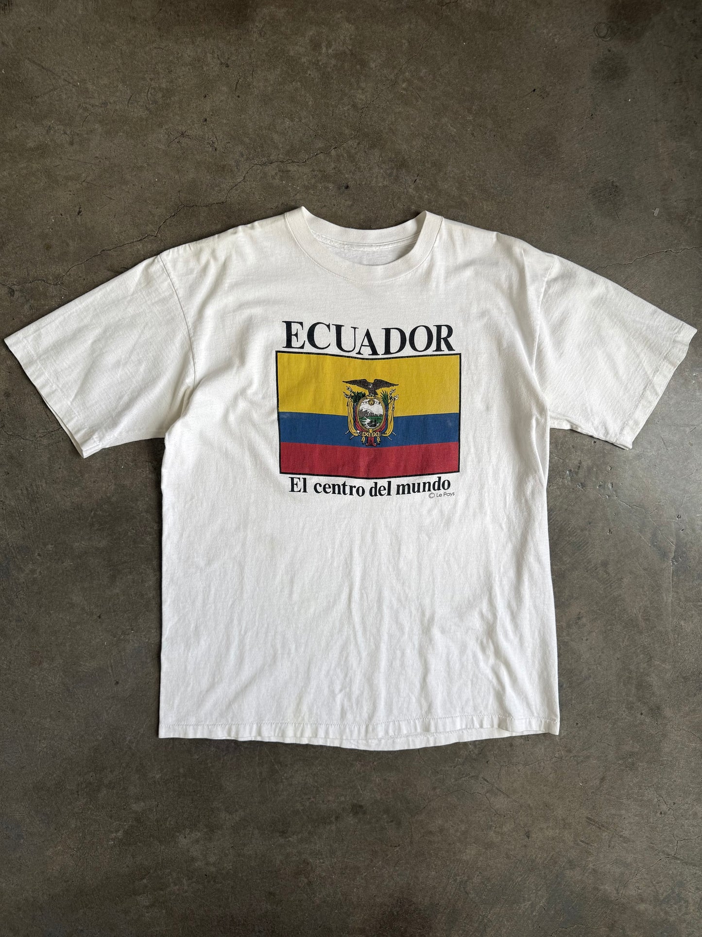 90’s Ecuadorian Flag Shirt