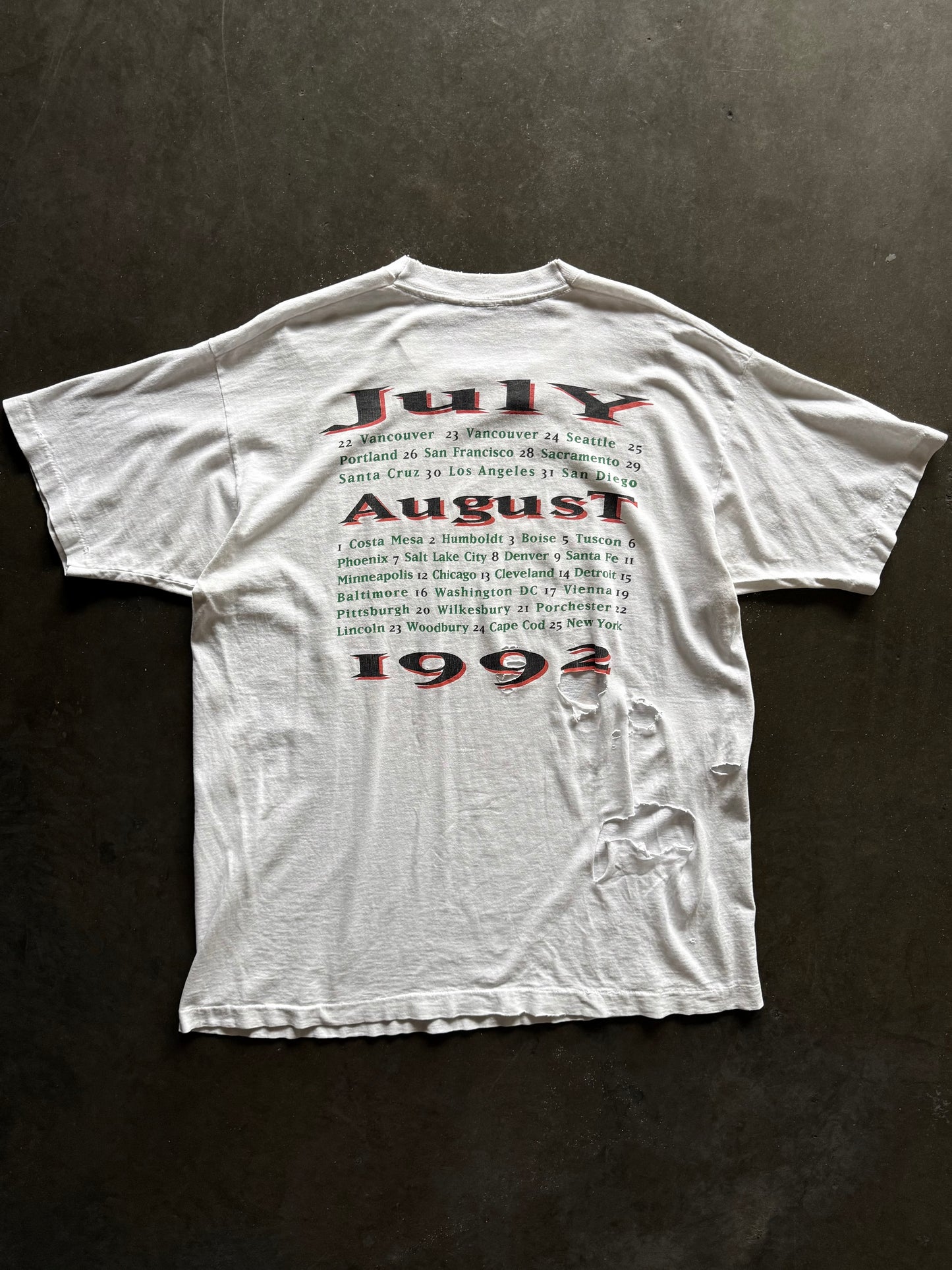 90’s World Beat Tour Shirt