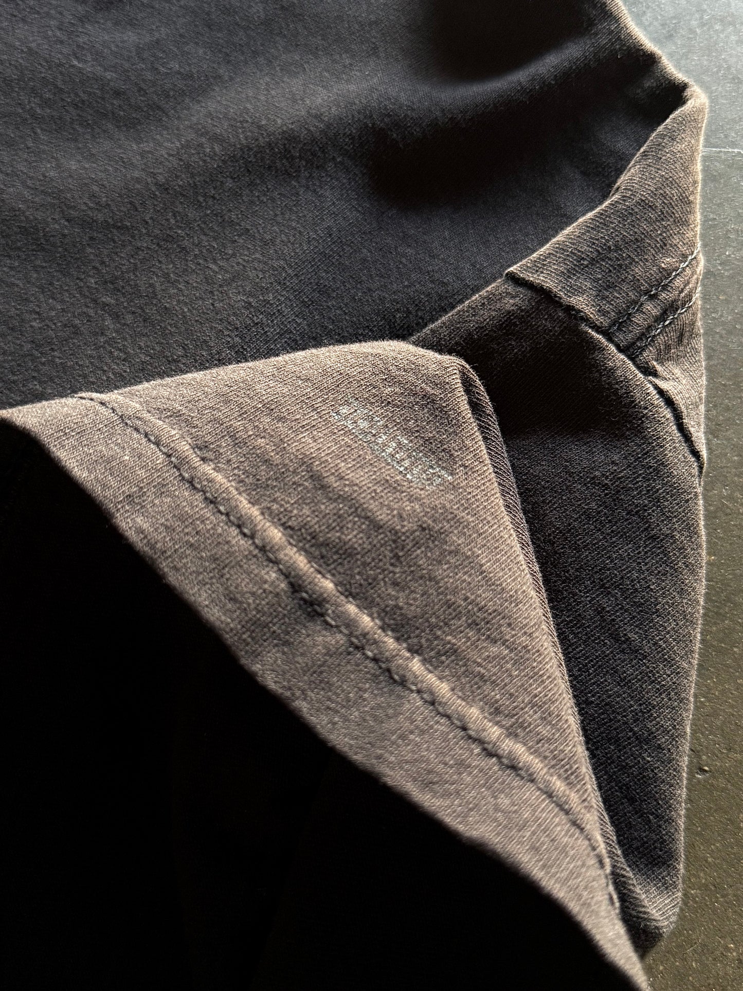 90’s Nine Inch Nails Black On Black Band Shirt