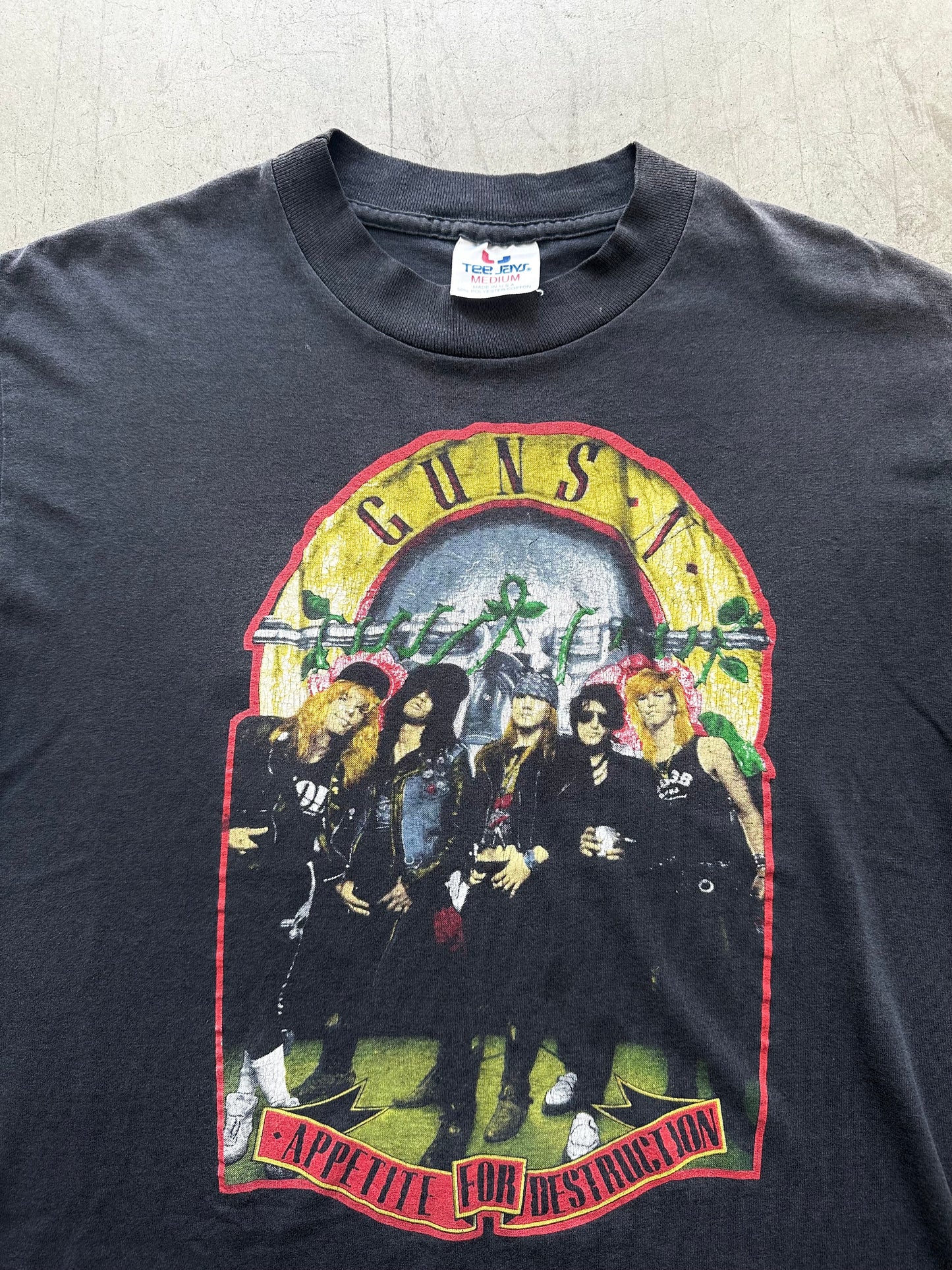 80’s Guns N’ Roses Appetite for Destruction Promotion Shirt