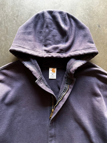 2000’s Carhartt FR Zip Up Hooded Sweatshirt