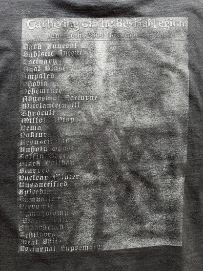 2000’s Gathering Of The Beastial Legion Shirt