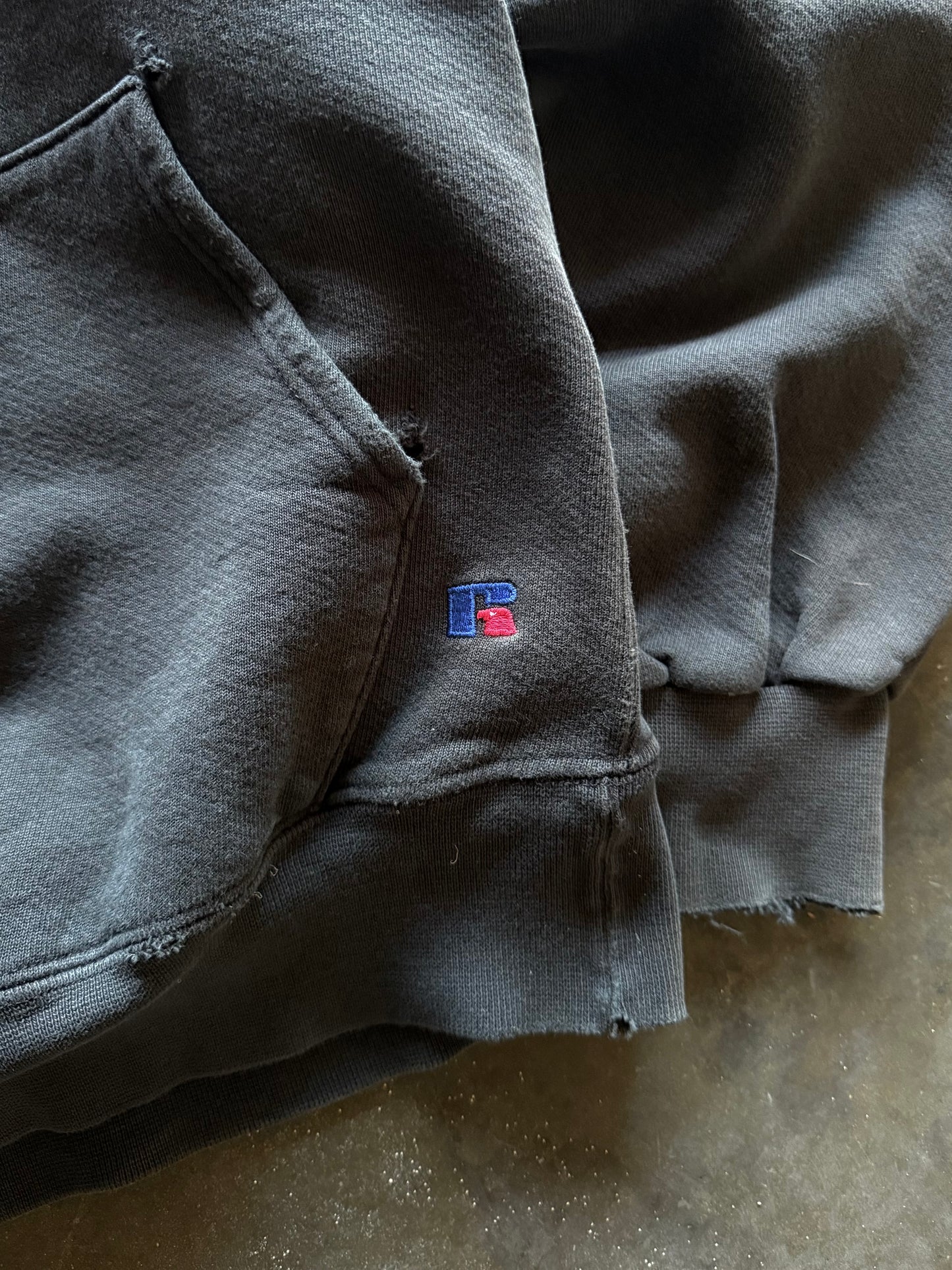 90’s Russell Class A Hooded Sweatshirt
