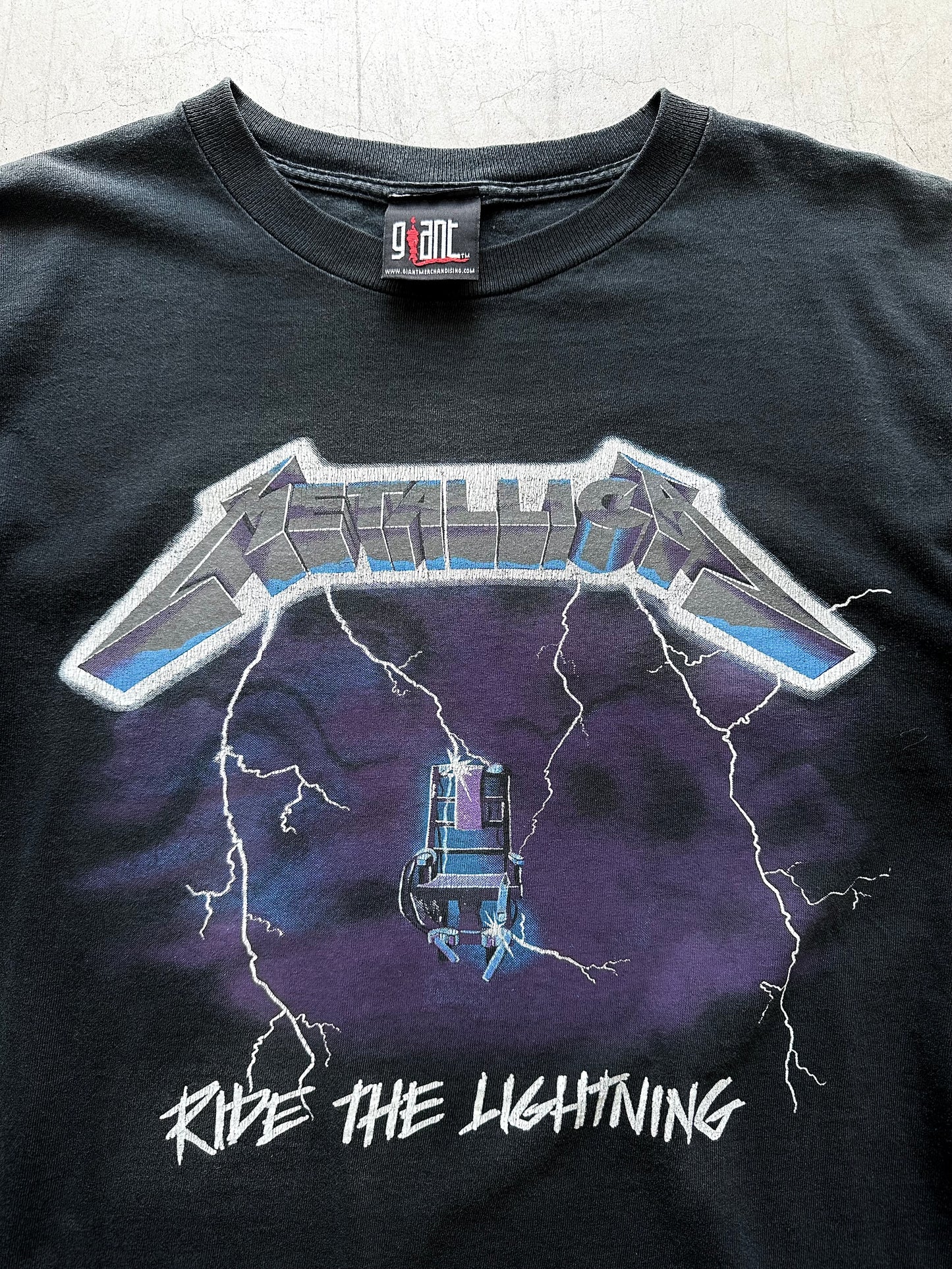 90’s Metallica Ride The Lighting Band Shirt