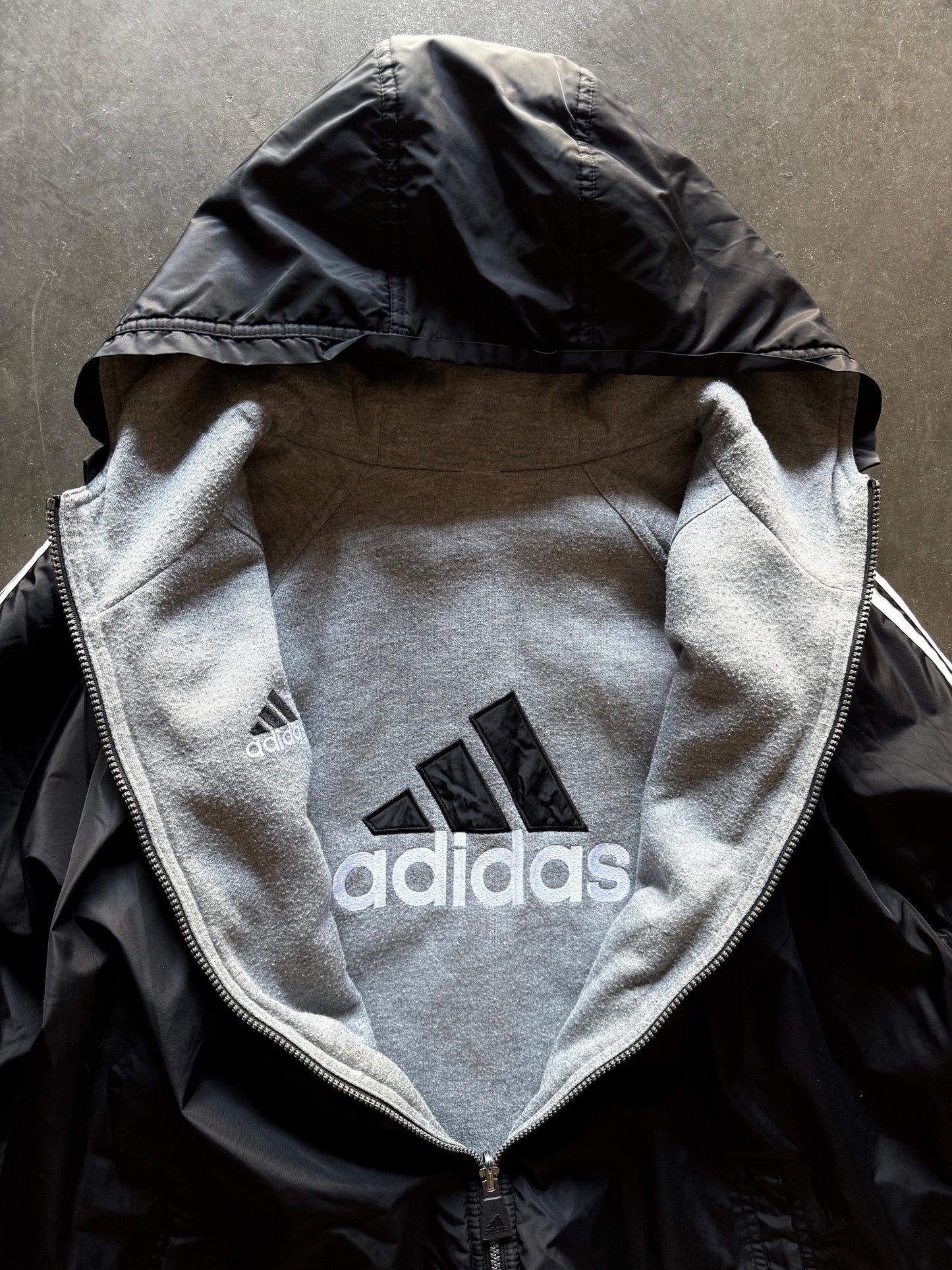 2000’s Adidas Reversible Hooded Jacket