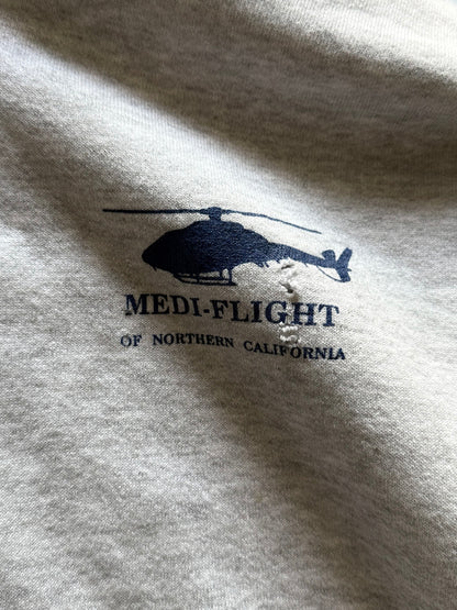 90’s Medi-Flight Zip Up Hooded Sweatshirt