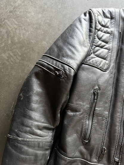 90’s Steinmark German Biker Leather Jacket