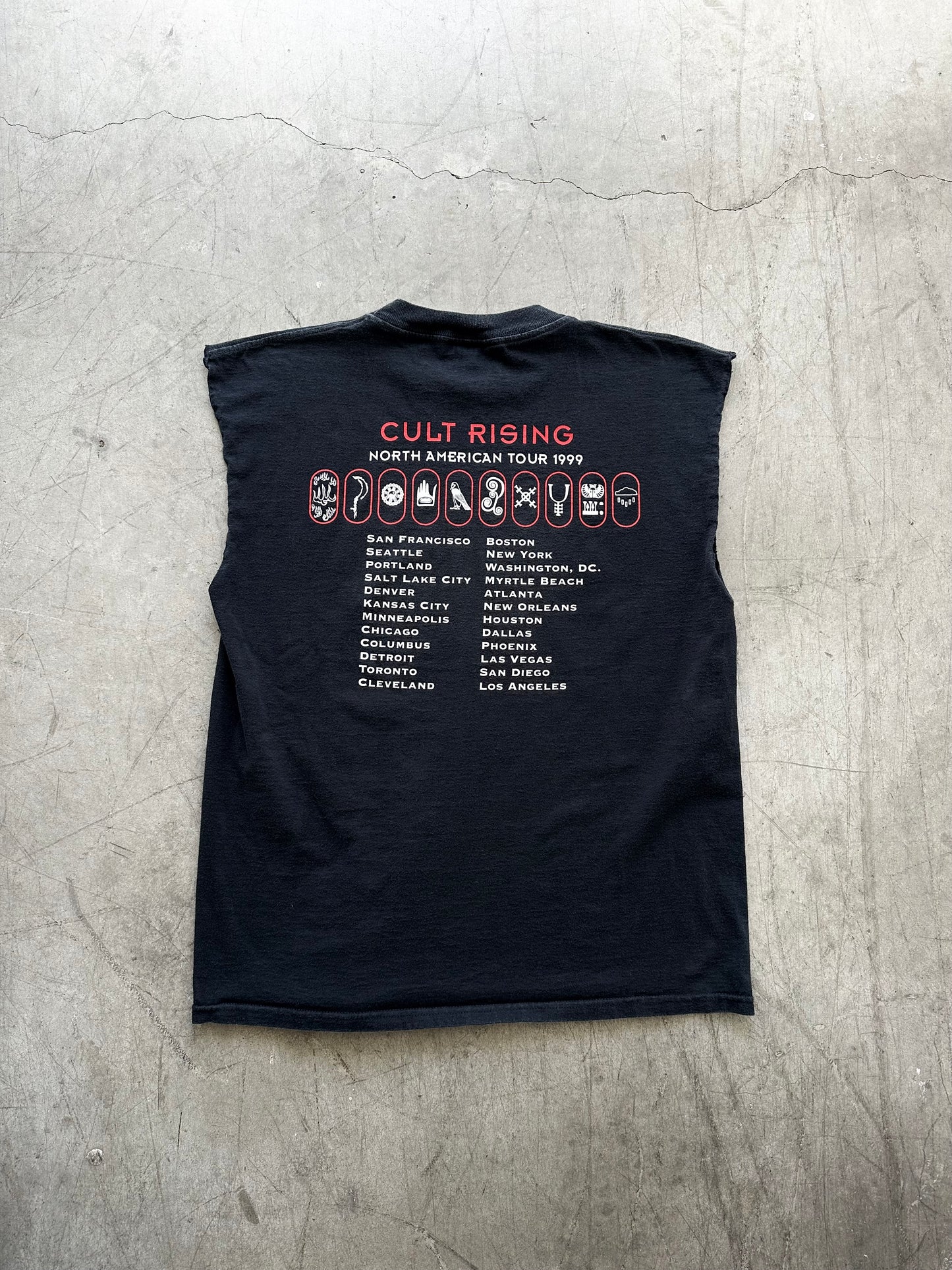 90’s The Cult Tour Sleeveless Shirt