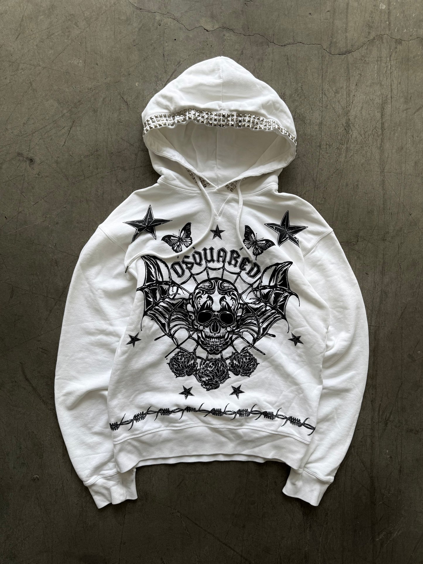 2000’s Dsquared2 Studded Sweatshirt