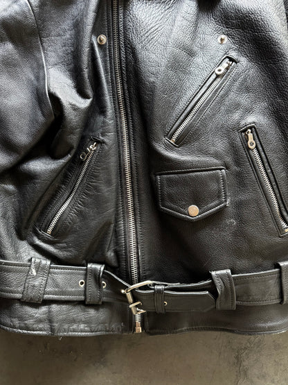 80’s Powerhouse Biker Leather Jacket
