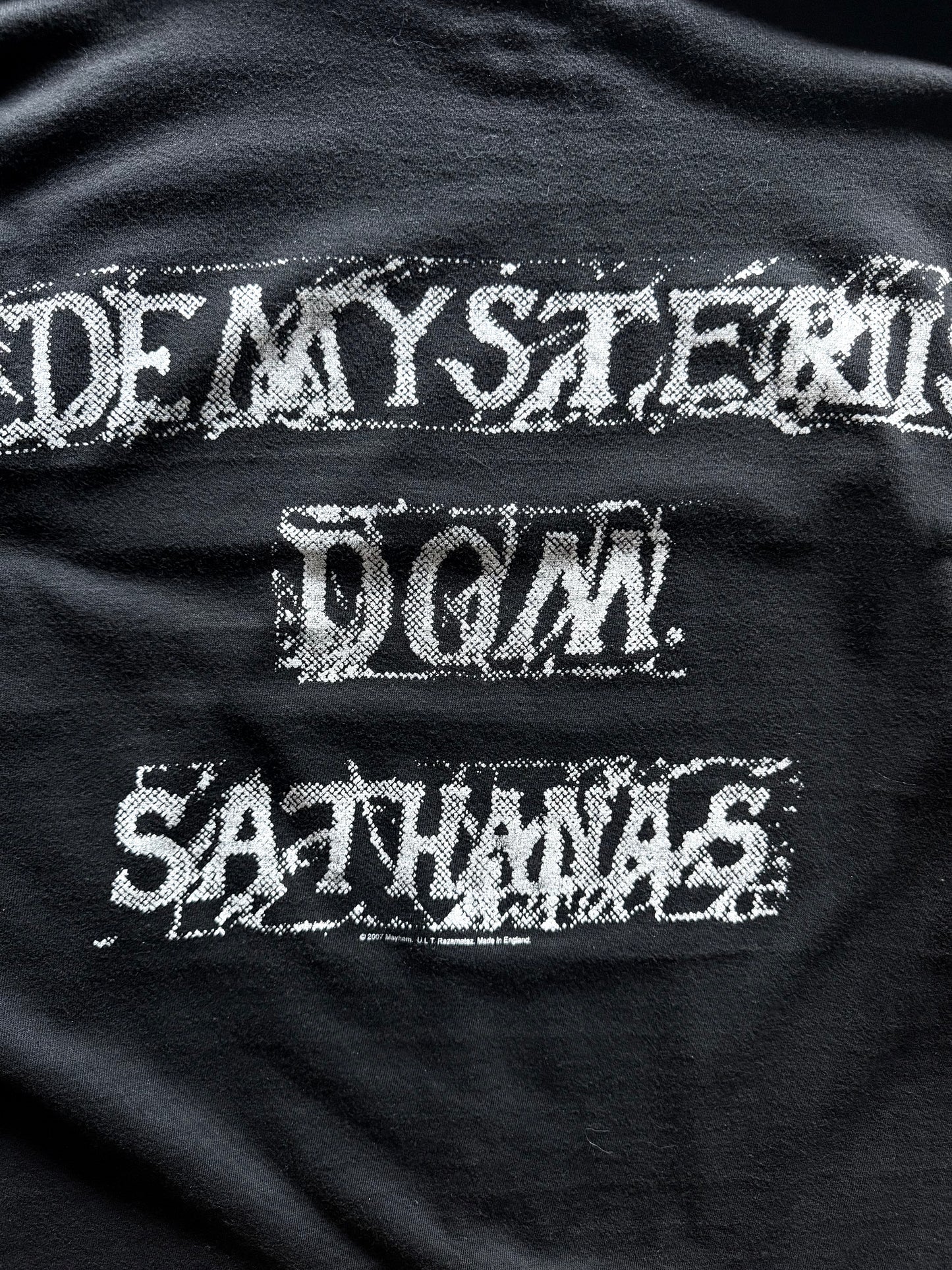 2000’s Mayhem ‘De Mysteriis Dom Sathanas’ Band Shirt