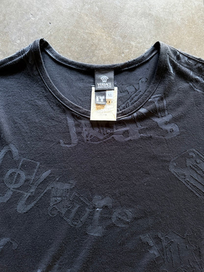 2000’s Versace Jeans Couture Emboss Sleeveless Top