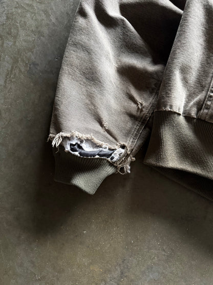 2000’s Faded & Distressed Carhartt Zip Up Jacket