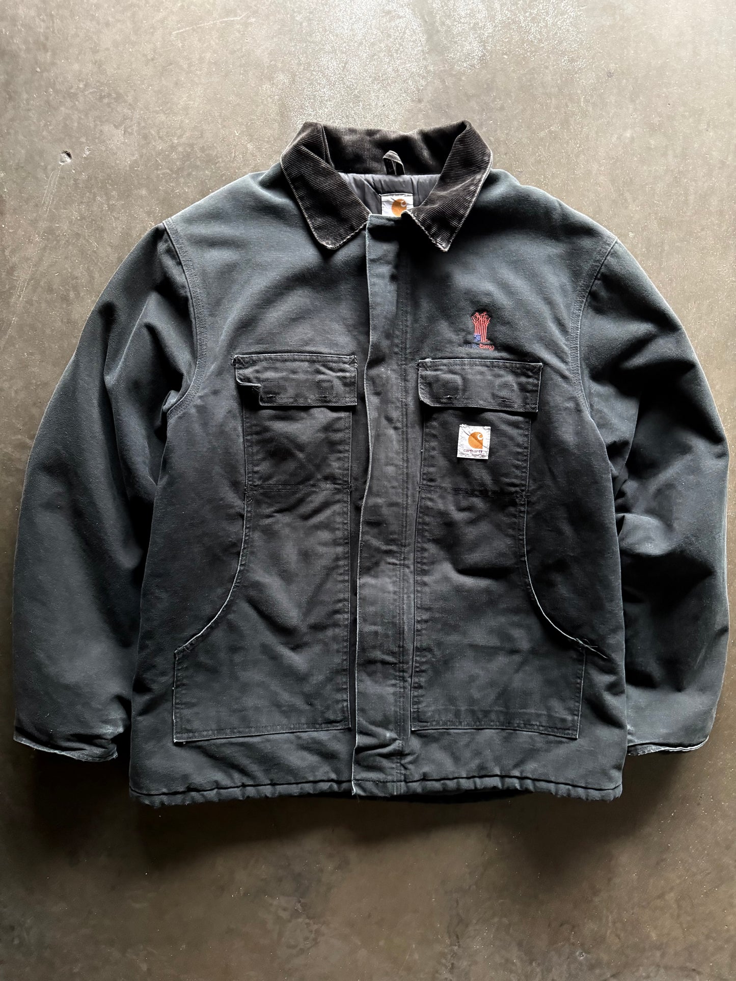2000’s Carhartt Zip Up Velcro Work Jacket