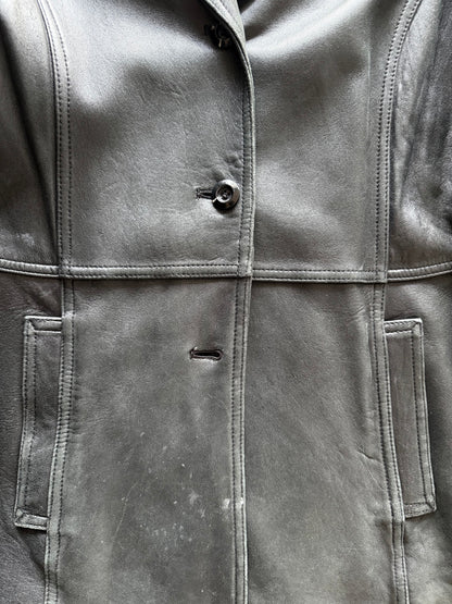 2000’s Michael Lawrence Leather Coat