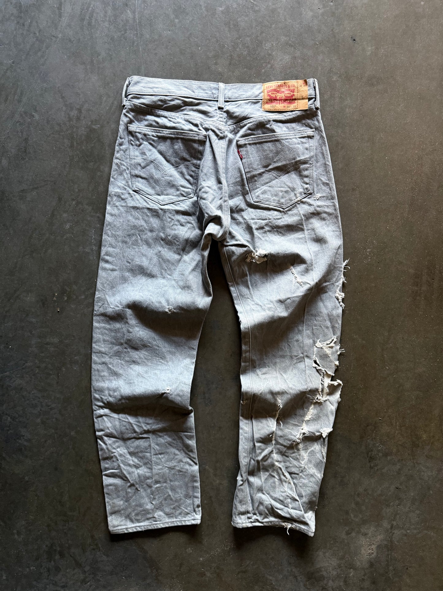 2000’s Stripped Levi’s Jeans