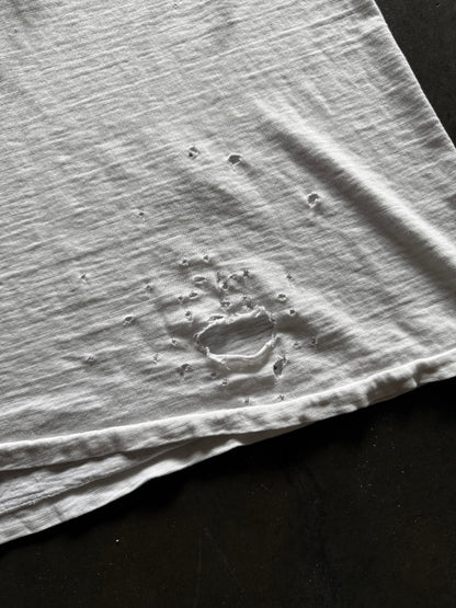 60’s Thrashed Blank White Shirt