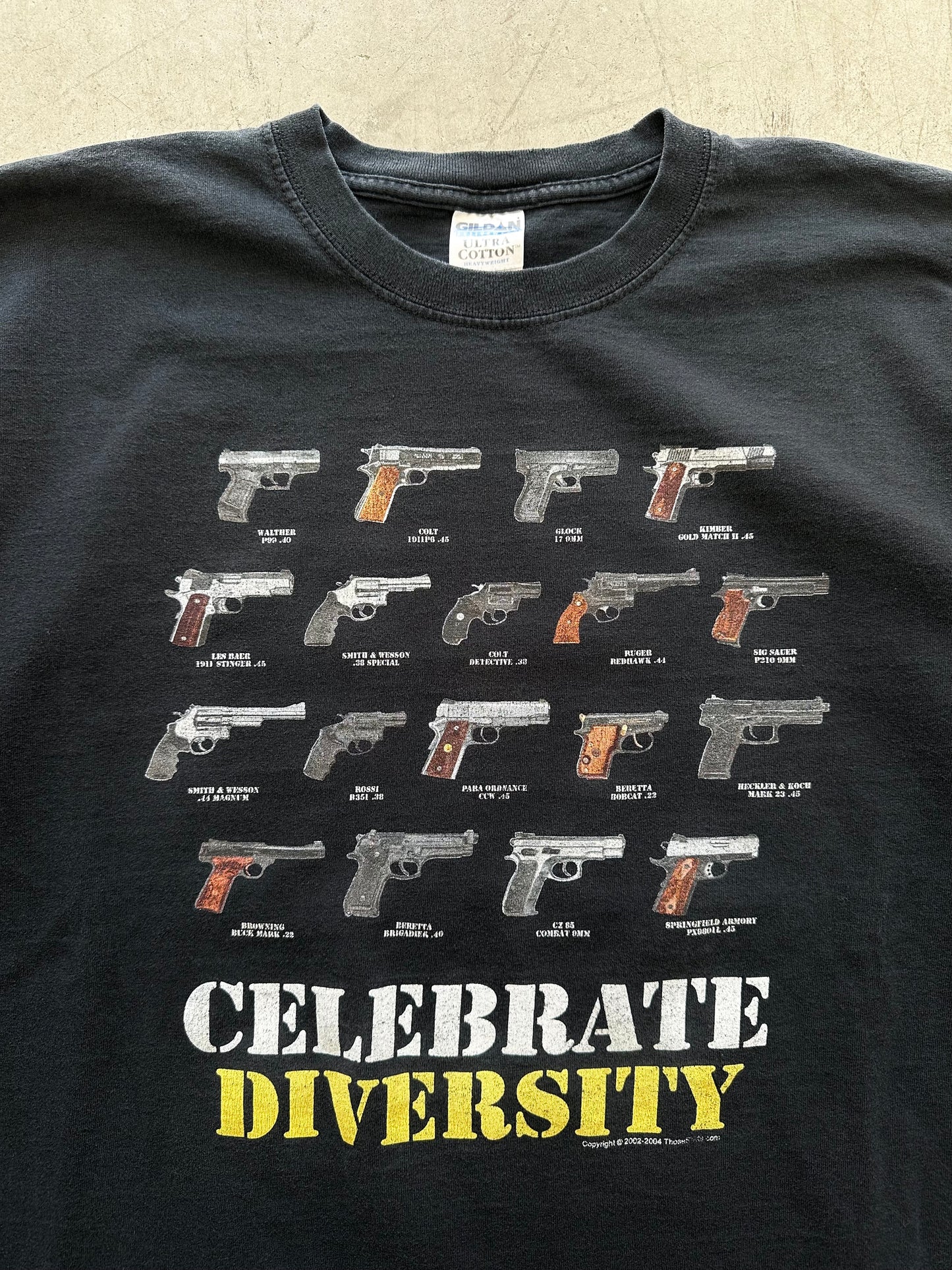 2000’s Celebrate Diversity Handgun Shirt