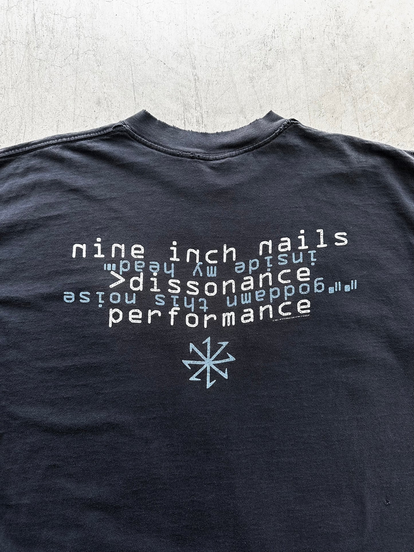 90’s Nine Inch Nails ‘Dissonance Performance’ Tour Shirt