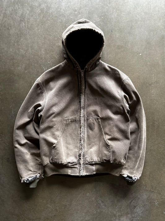 2000’s Faded & Distressed Carhartt Zip Up Jacket