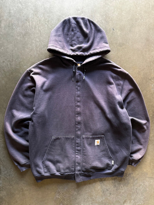 2000’s Carhartt FR Zip Up Hooded Sweatshirt