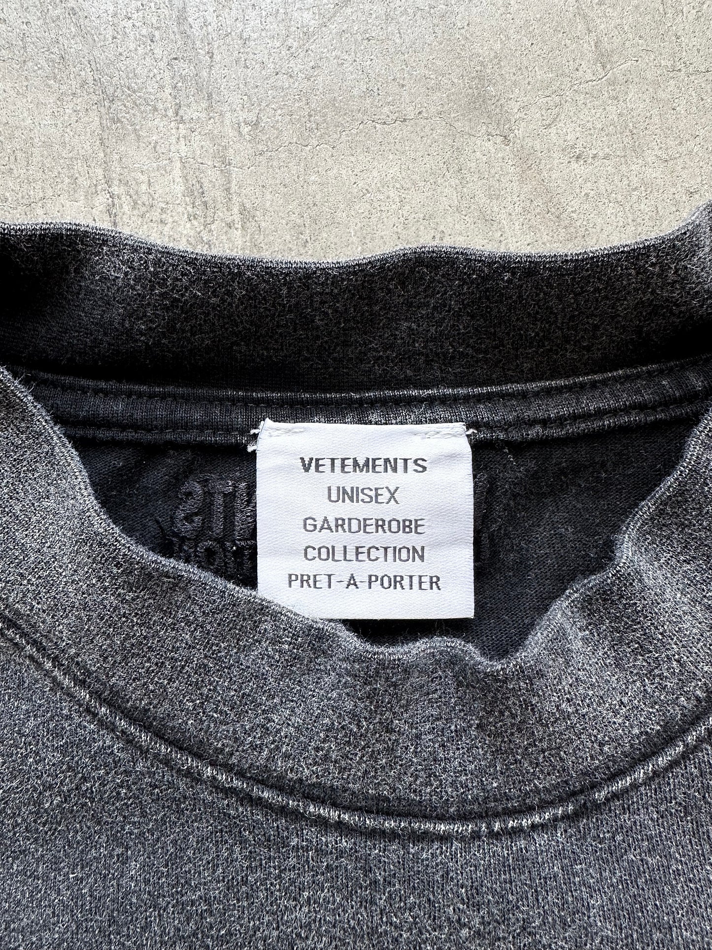 Vetements SS22 ‘I did Nothing. I Just Got Lucky.’ Shirt